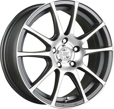 Racing Wheels H-596 7x17 5x114.3 ET 45 Dia 66.1 DDN F/P