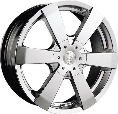 Racing Wheels H-165 8x17 5x112 ET 35 Dia 57 silver