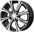 Racing Wheels RW-01 КС862 6x15 4x100 ET 46 Dia 54.1 BK/FP