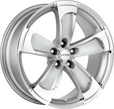 Radius R14 8x18 5x127 ET 45 Dia 71.6 Satin Silver