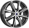 Rapid Арнар 6x15 4x100 ET 40 Dia 60.1 черный алмаз