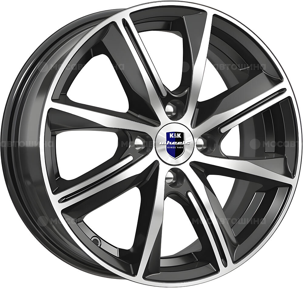 Rapid Арнар 6x15 4x100 ET 40 Dia 60.1 черный алмаз