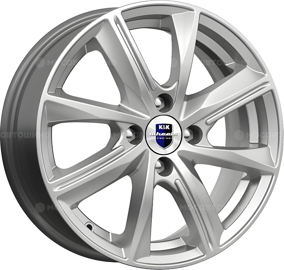Rapid Арнар 6x15 4x100 ET 40 Dia 60.1 сильвер