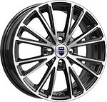 Rapid Меандр 6x16 4x100 ET 41 Dia 60.1 черный алмаз