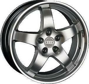 Replica A1 6.5x15 5x100 ET 36 Dia 57.1 silver