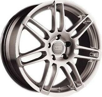 Replica KR593 7.5x17 5x112 ET 42 Dia 57.1 silver