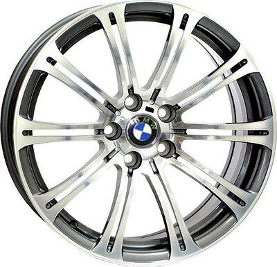 Replica BM18 7x16 5x120 ET 40 Dia 72.6 silver