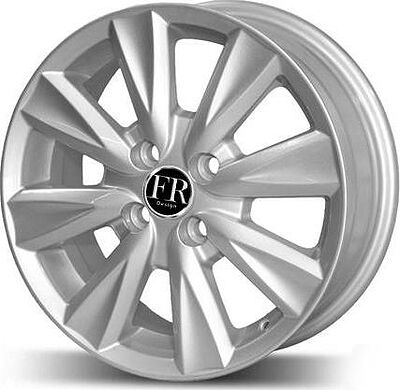 Replica FR814 6x15 4x100 ET 45 Dia 54.1 silver