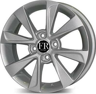 Replica FR753 5.5x15 4x100 ET 46 Dia 56.6 Silver