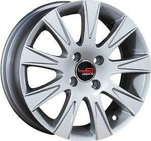 Replica GM12 5.5x14 4x100 ET 49 Dia 56.5 silver