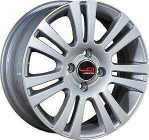 Replica GM13 5.5x14 4x100 ET 49 Dia 56 silver