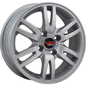 Replica GM37 5.5x14 4x100 ET 45 Dia 56.6 silver