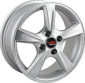 Replica GM43 6x15 4x100 ET 45 Dia 56.6 silver