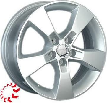 Replica GM70 7x17 5x105 ET 42 Dia 56.6 silver