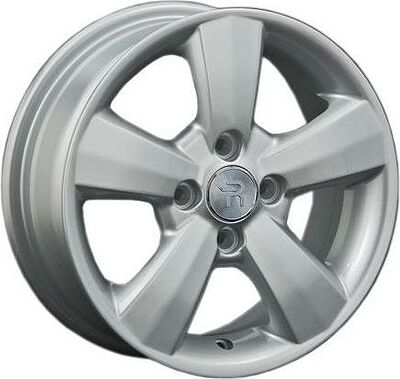 Replica GM81 5.5x14 4x100 ET 39 Dia 56.6 silver