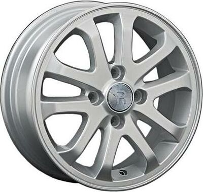 Replica GM92 5.5x14 4x100 ET 39 Dia 56.6 silver