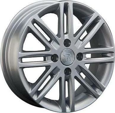 Replica DW5 5.5x14 4x114.3 ET 44 Dia 56.6 silver