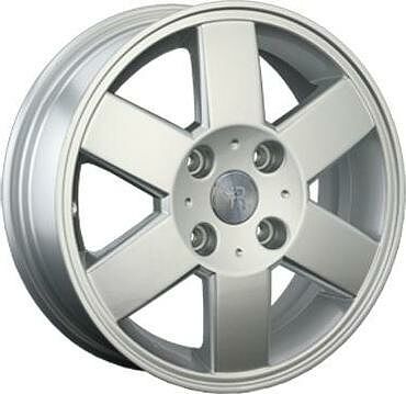 Replica DW9 6x15 4x114.3 ET 44 Dia 56.6 silver