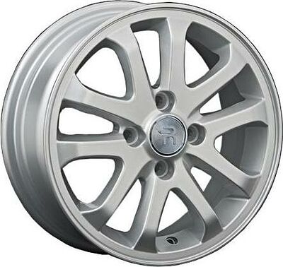 Replica FA2 5.5x14 4x100 ET 42 Dia 54.1 silver