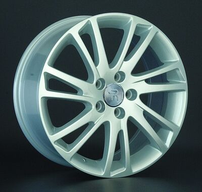 Ford FD120 7.5x17 5x108 ET 52 Dia 63.3 silver