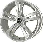 Replica FR574 7.5x17 5x108 ET 50 Dia 63.4 silver