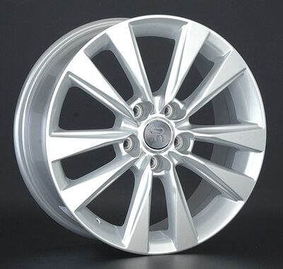 Replica EM4 7x17 5x114.3 ET 45 Dia 60.1 silver