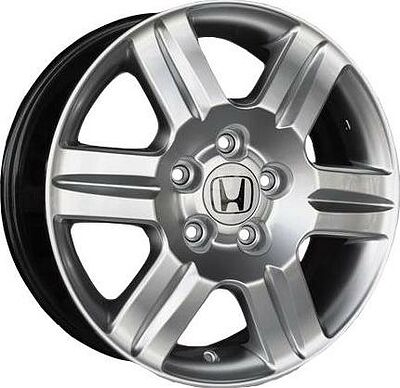 Replica H-H05 7x17 5x114.3 ET 55 Dia 64.1 silver