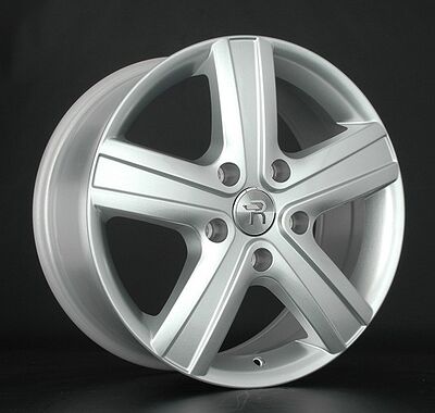 Replica H84 7.5x17 5x114.3 ET 55 Dia 64.1 silver