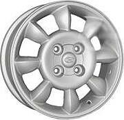 Replica HY2 5.5x14 4x100 ET 46 Dia 54.1 silver