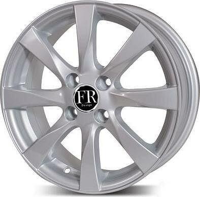 Kia FR805 6x15 4x100 ET 48 Dia 54.1 Silver