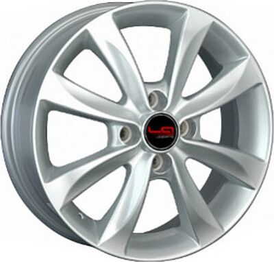 Replica KI142 5.5x15 4x100 ET 46 Dia 54.1 silver