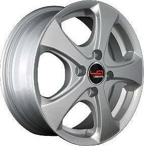 Replica KI68 5.5x14 4x100 ET 46 Dia 54.1 silver