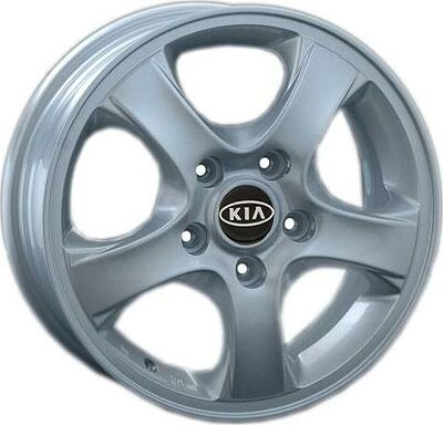 Replica Ki75 5.5x15 5x114.3 ET 41 Dia 67.1 silver