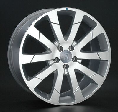 Replica LR33 8.5x19 5x120 ET 53 Dia 72.6 silver