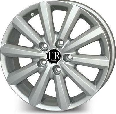 Replica FR9008 6x16 5x100 ET 45 Dia 54.1 silver