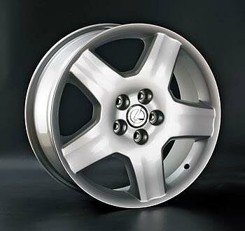 Replica LX1 7.5x18 5x114 ET 45 Dia 60.1 silver