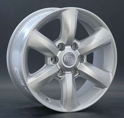 Replica LX50 7.5x17 6x139.7 ET 25 Dia 106.1 silver