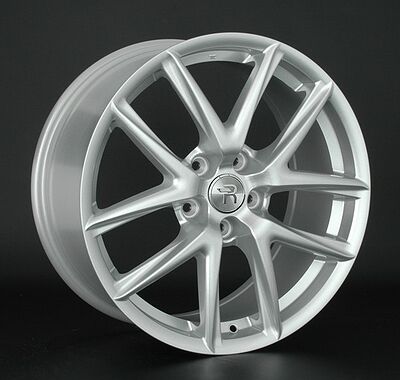 Replica LX55 7.5x17 5x114.3 ET 45 Dia 60.1 silver