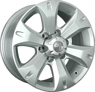 Replica LX80 7.5x17 6x139.7 ET 25 Dia 106.1 silver