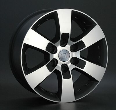 Replica LX86 7.5x17 6x139.7 ET 25 Dia 106.1 BKF