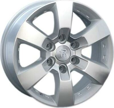 Replica LX86 7.5x17 6x139.7 ET 25 Dia 106.1 silver