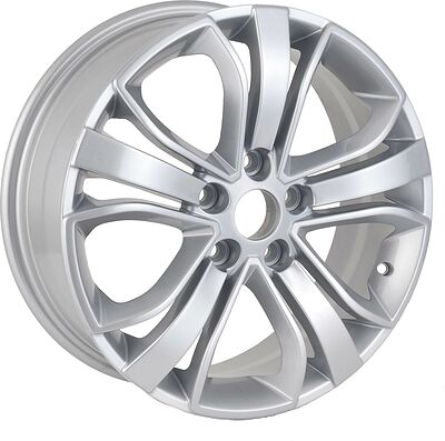 Replica MA525 7x17 5x114.3 ET 55 Dia 67.1 Silver