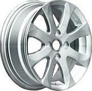 Replica MZ24 6x15 4x100 ET 45 Dia 54.1 silver