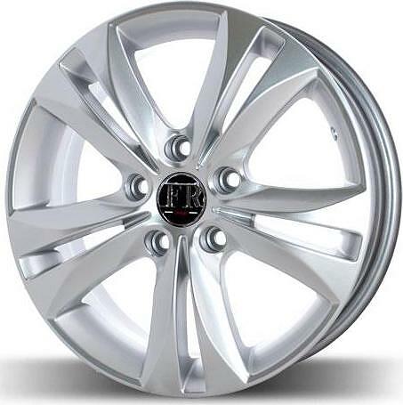 Replica FR028 6x16 5x112 ET 46 Dia 66.6 silver
