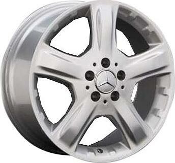 Replica MB12 8x19 5x112 ET 60 Dia 66.6 silver