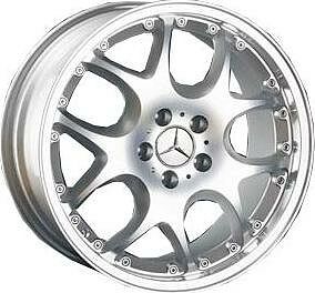 Replica MB18 8.5x18 5x112 ET 35 Dia 66.6 silver