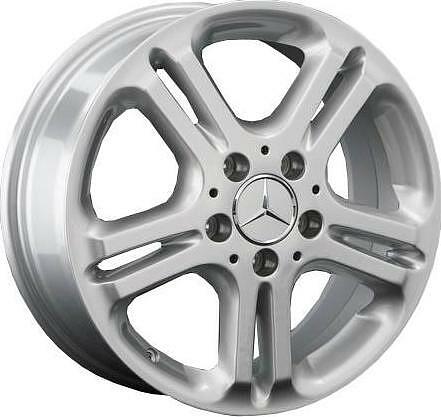 Replica MB37 8x17 5x112 ET 43 Dia 66.6 хром