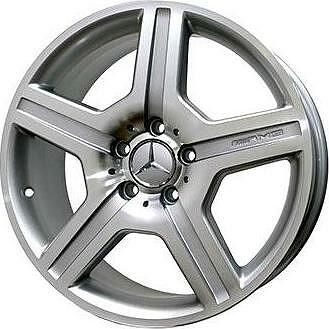Replica MB47 8.5x18 5x112 ET 38 Dia 66.69 silver