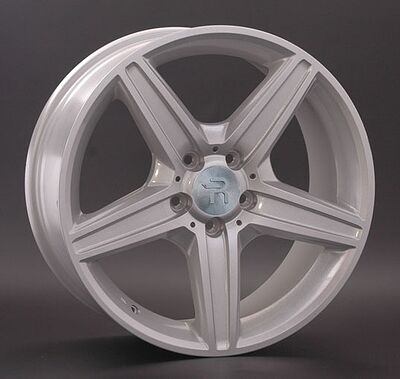 Replica MB64 7x17 5x112 ET 47 Dia 66 silver