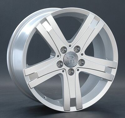 Replica MB83 7.5x17 5x112 ET 47.5 Dia 66.6 silver